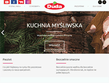 Tablet Screenshot of duda.pl