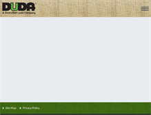 Tablet Screenshot of duda.com